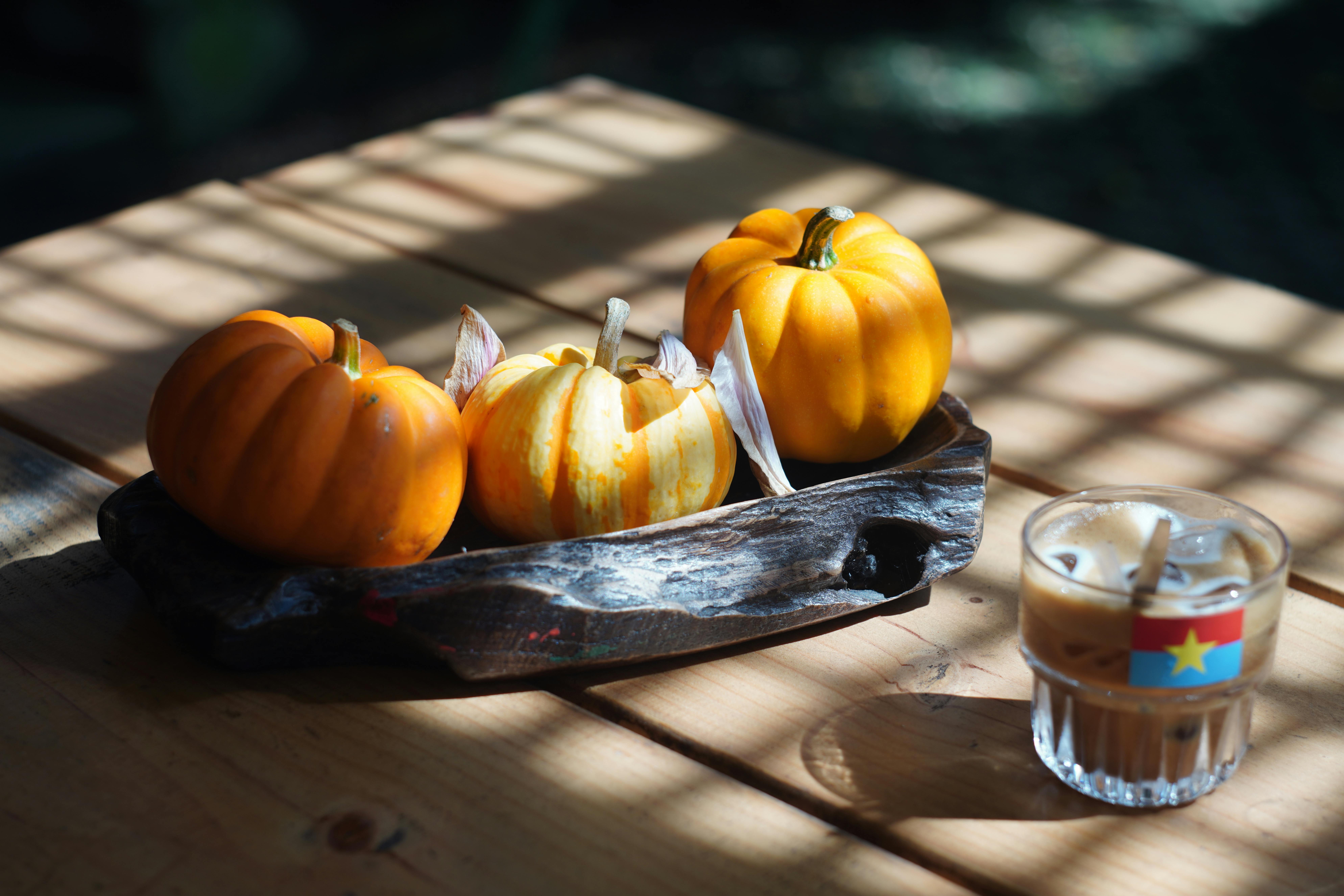 Enjoy a relaxing autumn morning ambiance with tea, candles, and cozy decor.