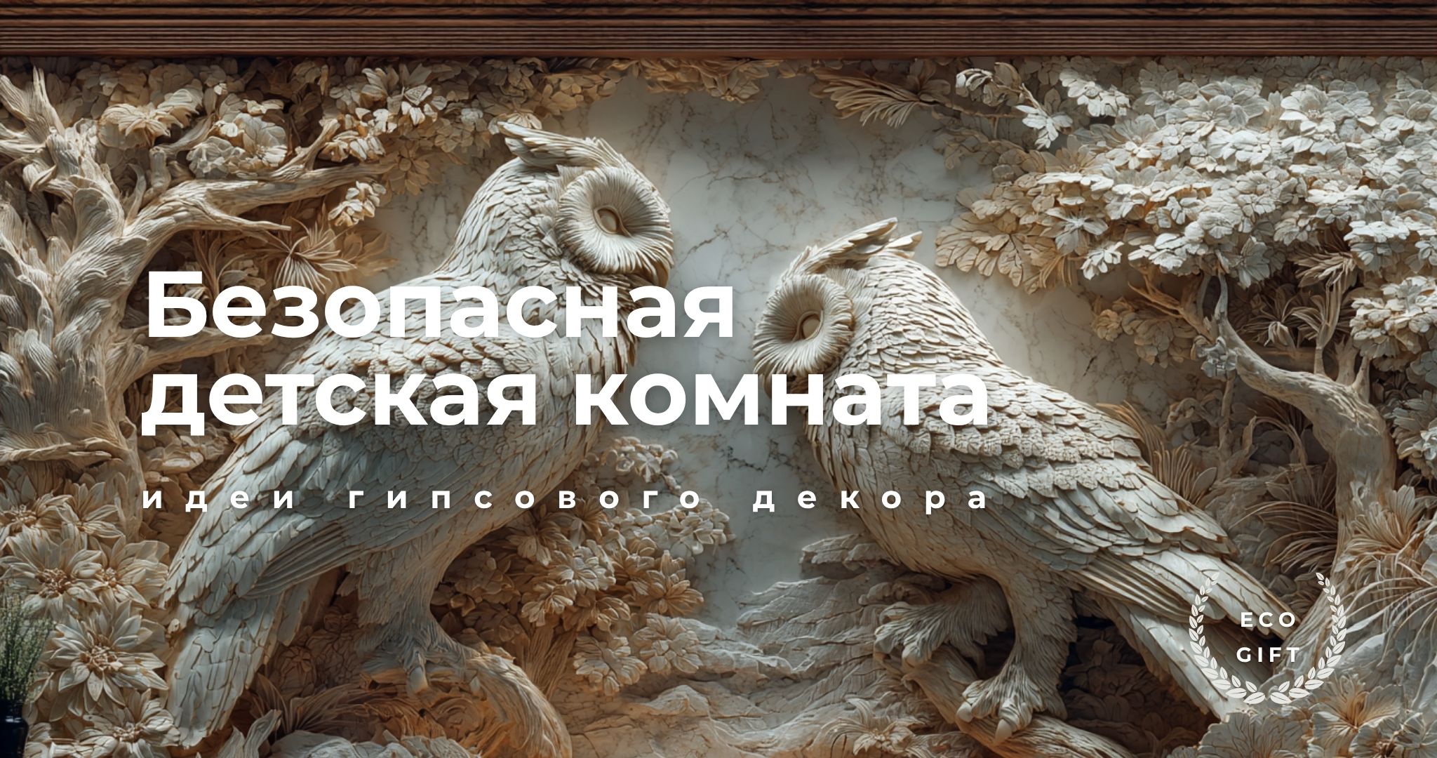 Идеи гипсового декора для безопасной детской комнаты