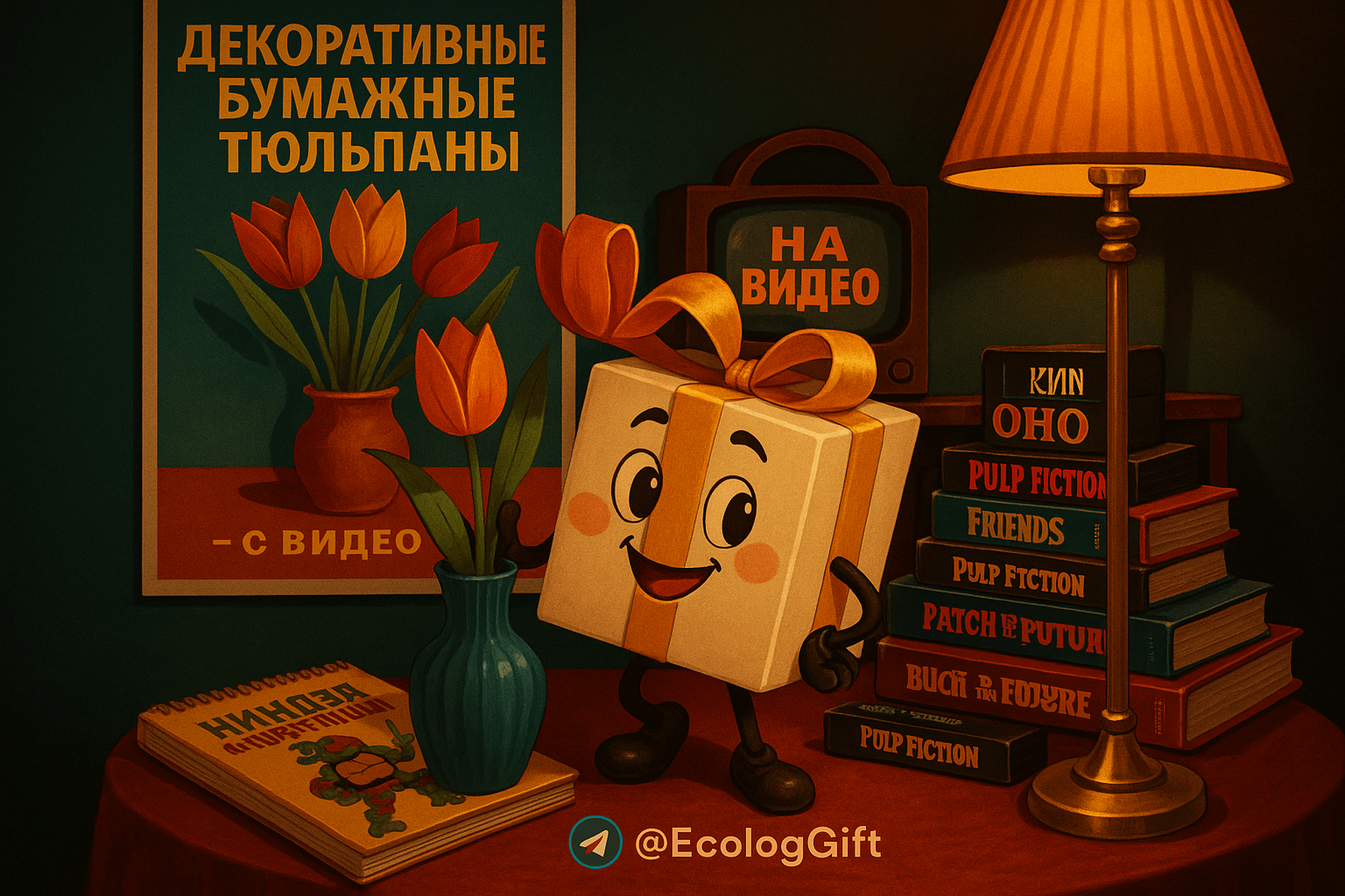 Как сделать бумажные тюльпаны весной