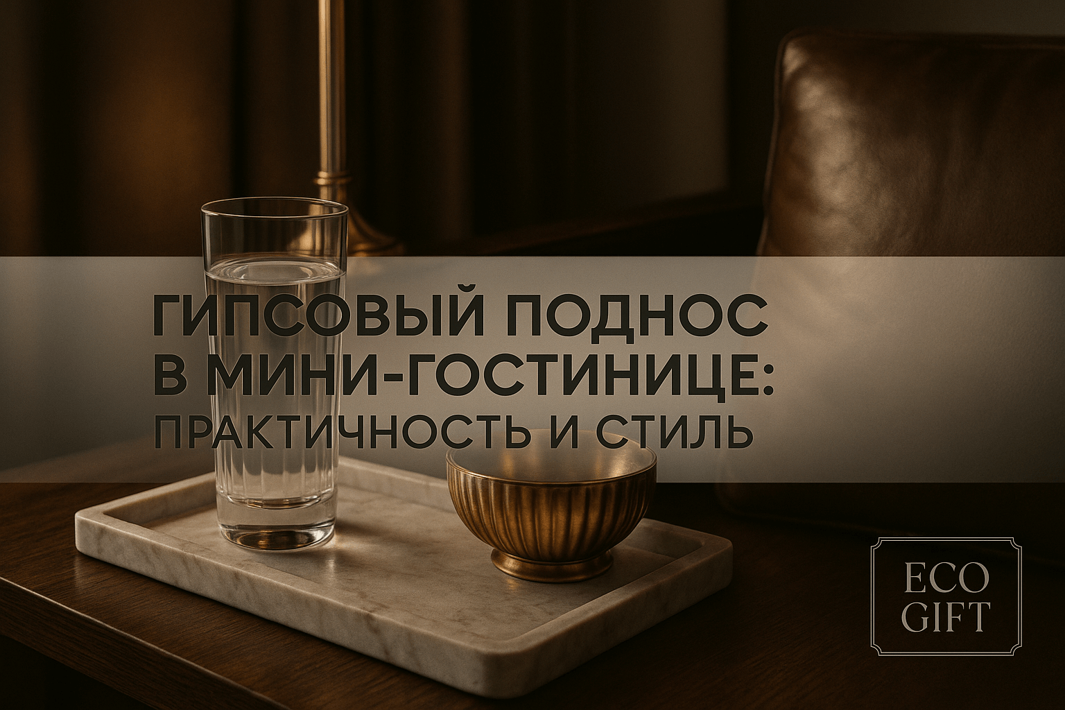 Гипсовый поднос для мини-гостиницы: стильный декор 2025 года