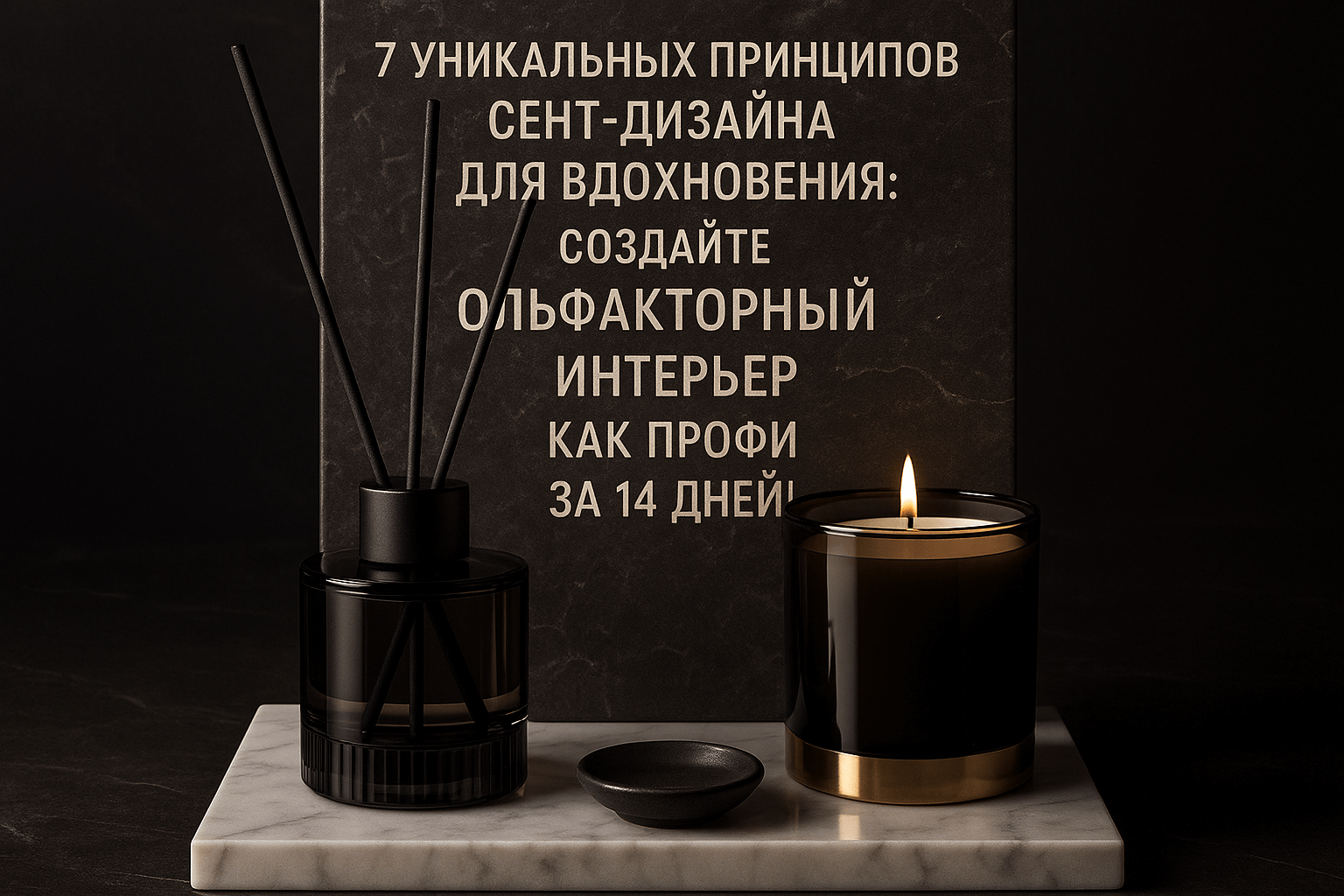 Создайте ольфакторный интерьер как профи за 14 дней!