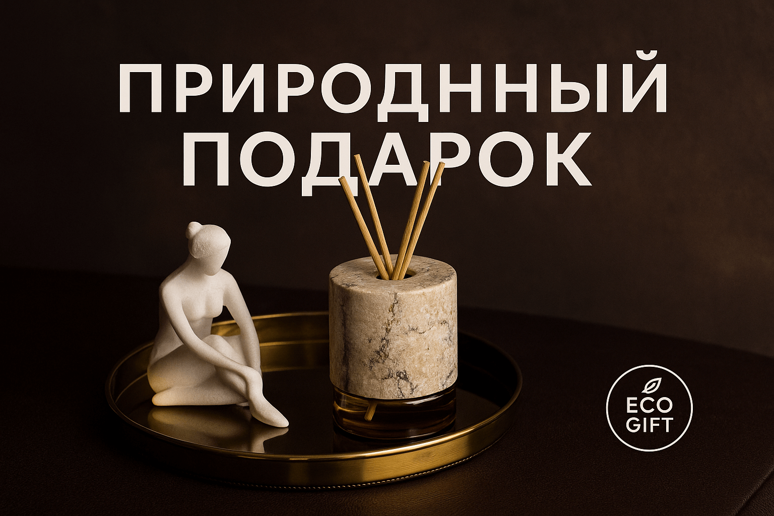 Коридор как место перезагрузки: зеркальный поднос, статуэтка и диффузор