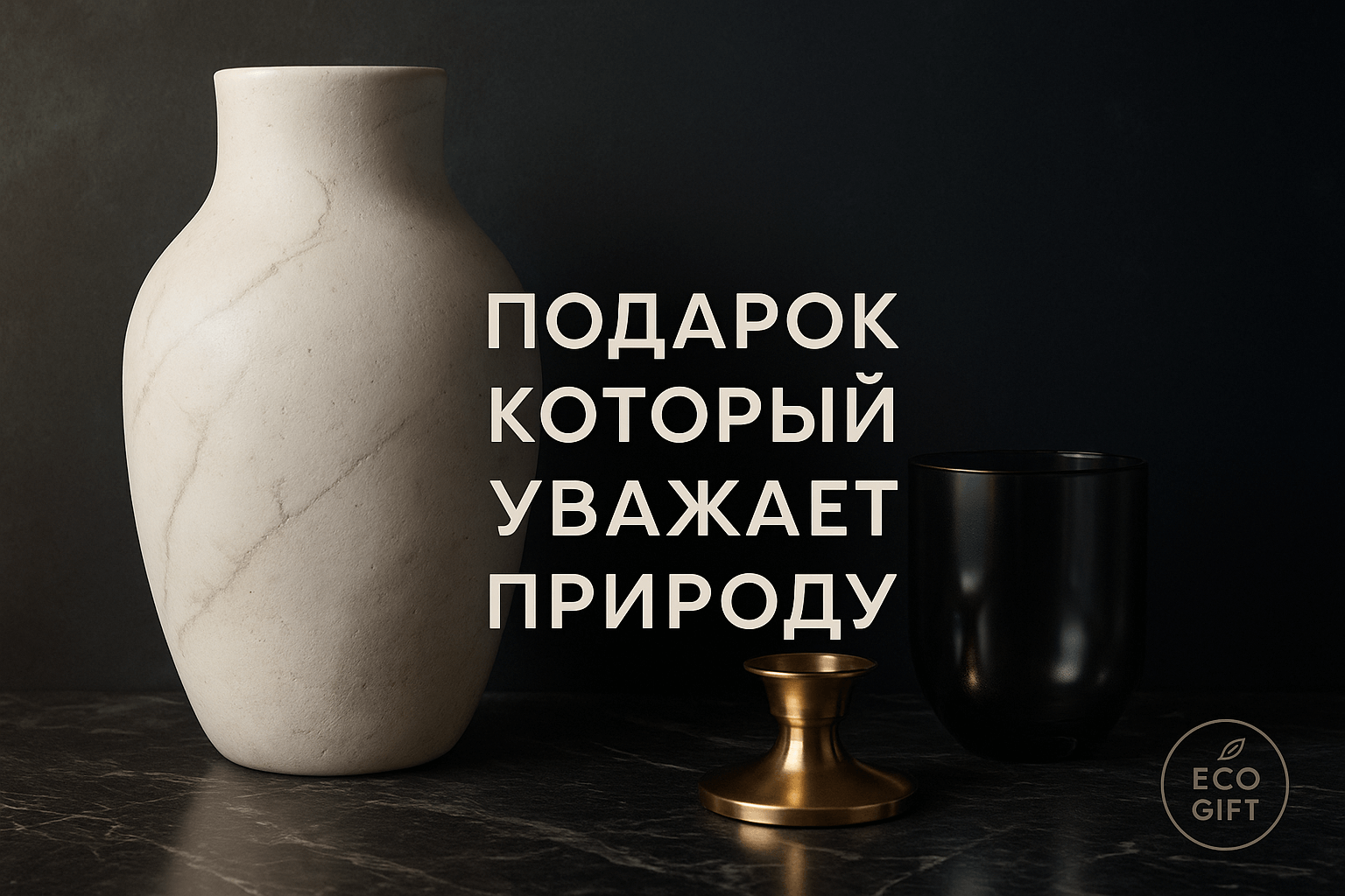 Минимализм 2025: гипсовые вазы вместо яркого декора