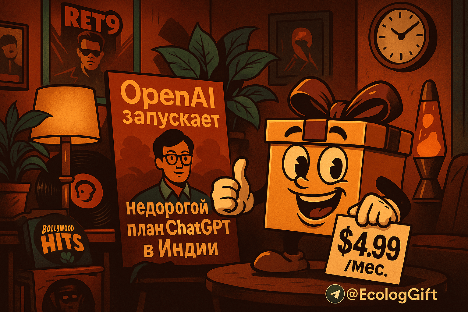 Новости ИИ: OpenAI запустила план ChatGPT в Индии дешевле 5 долларов с бонусами