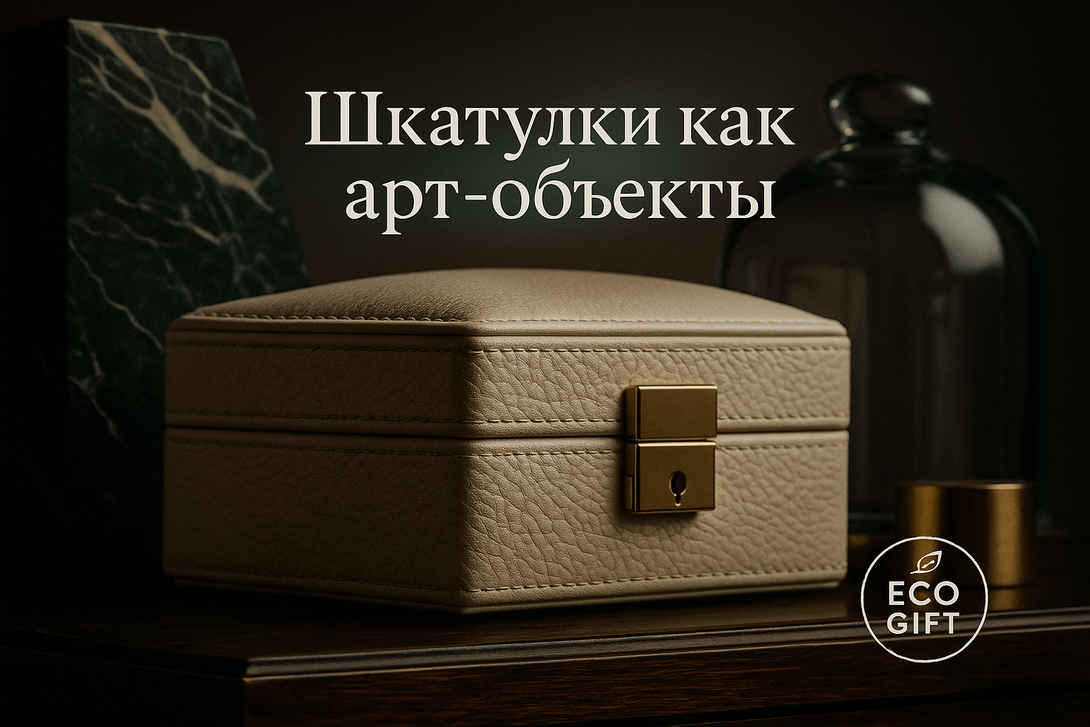 Шкатулки как арт-объекты: как создать декор с душой за 2 часа