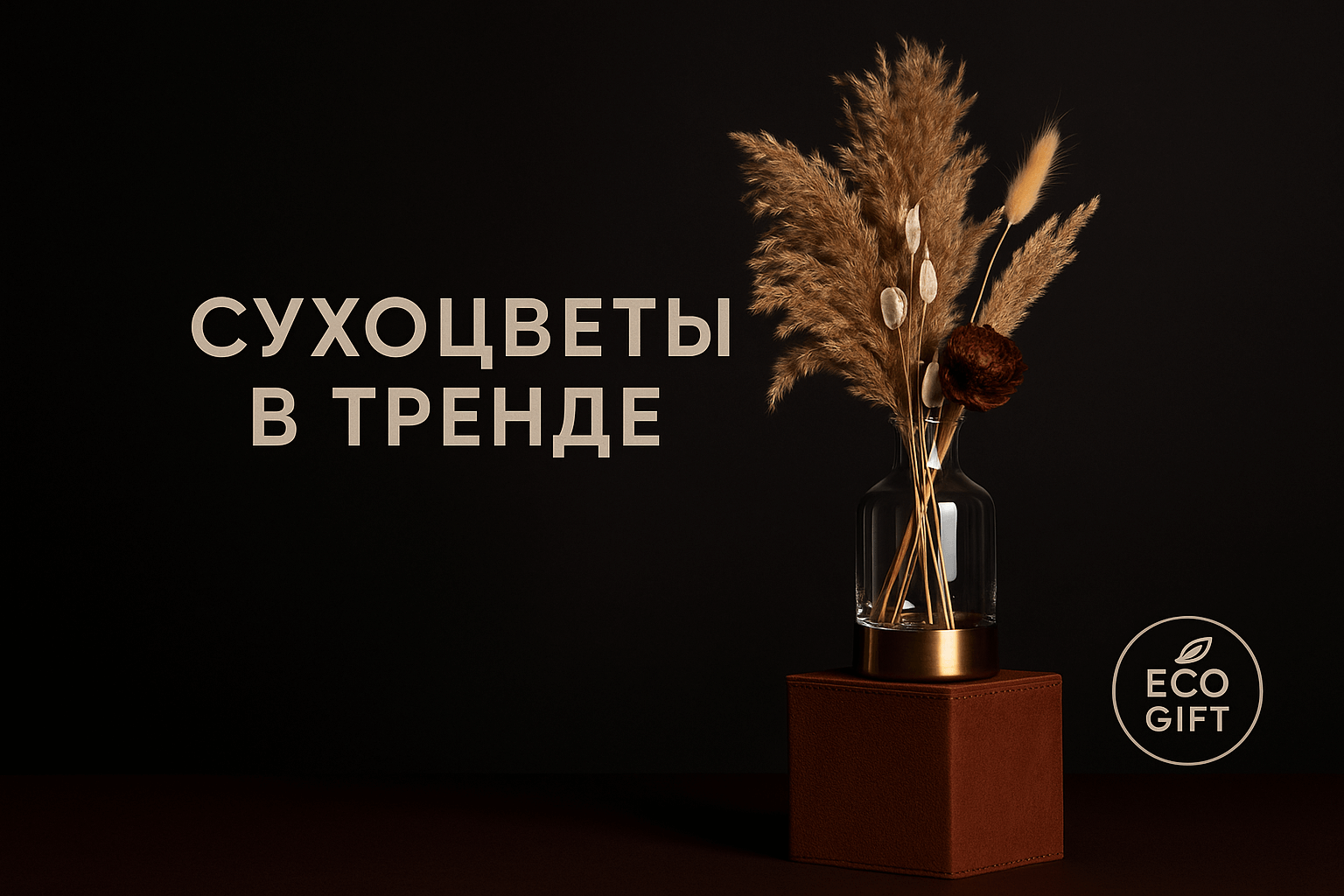 Сухоцветы как новый тренд: 5 идей для стильного оформления вазы