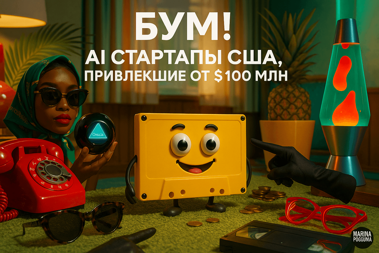 33 американских ИИ-стартапа, которые в 2025 году привлекли $100 млн и более