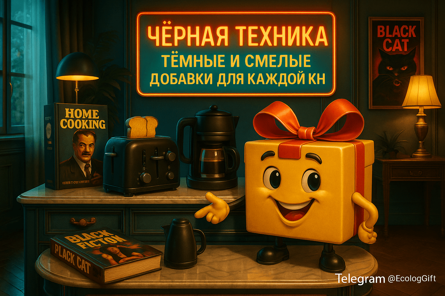 Черные кухонные приборы: 7 способов освежить кухню