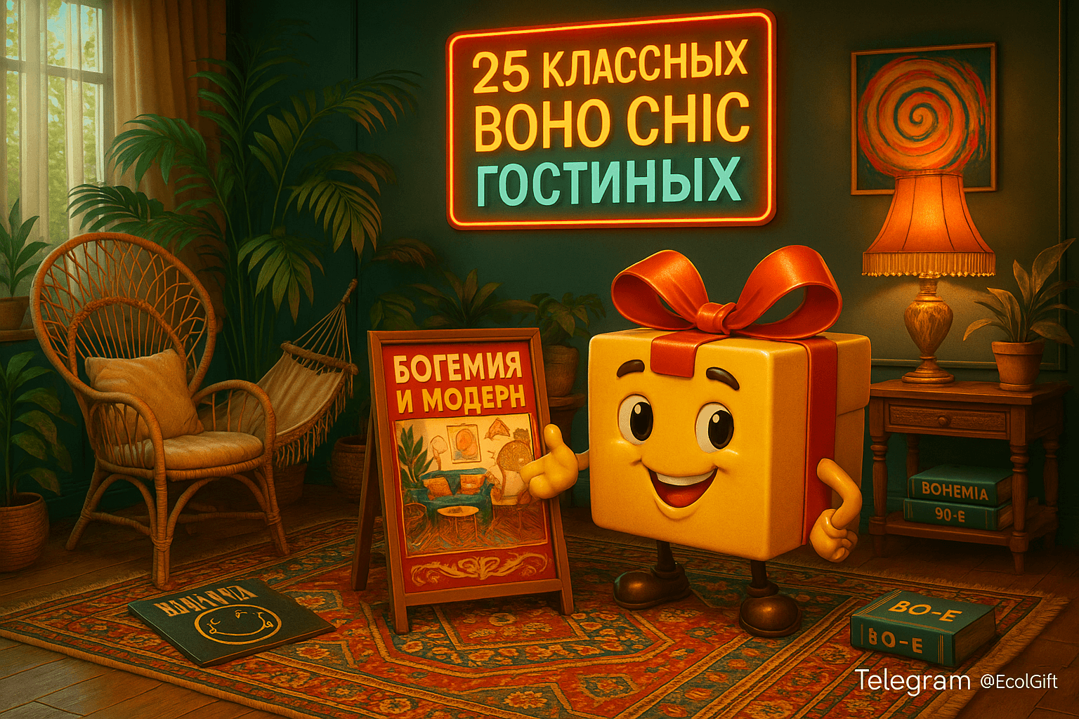 Идеи: 25 бохо-гостиных и советы по стилю