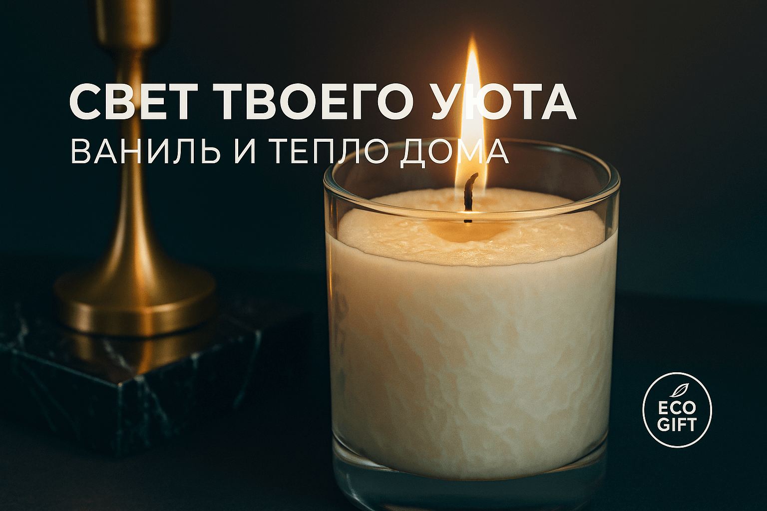 Интерьерные свечи с ванилью: ритуал домашнего уюта