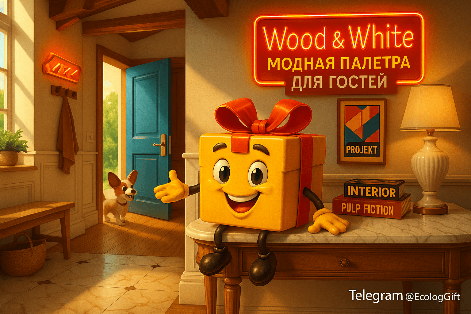 Лучшие 10 идей бело-деревянной прихожей для встречи гостей