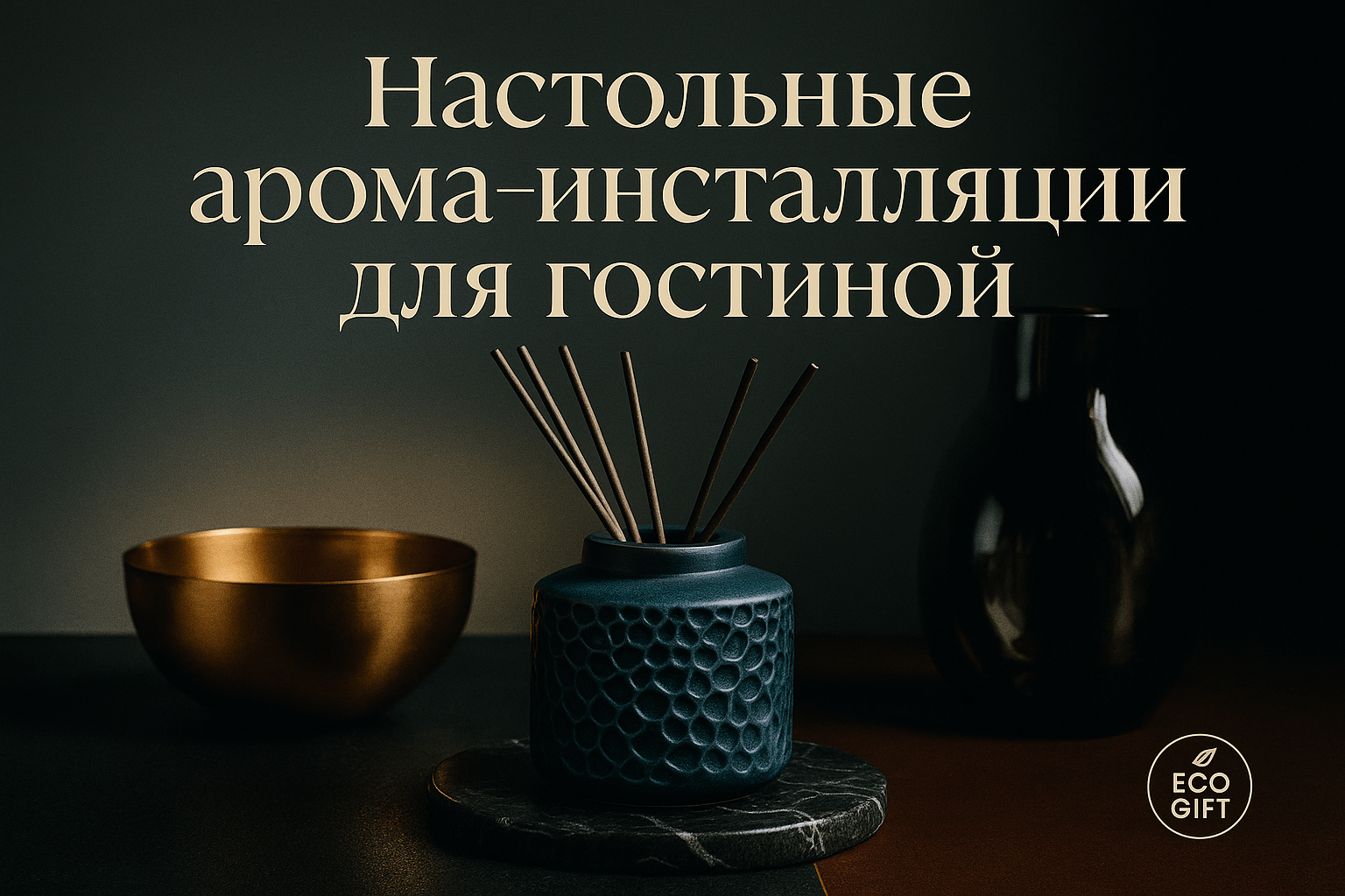 Настольные арома-инсталляции для гостиной: 10 идей уюта