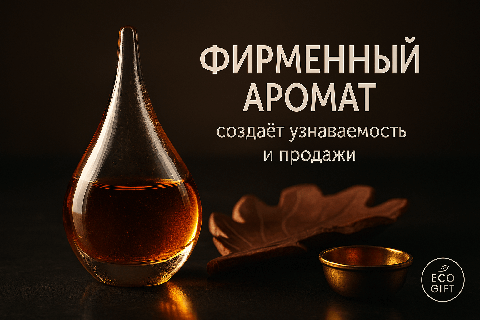 Осенний фирменный запах для бренда рукоделия