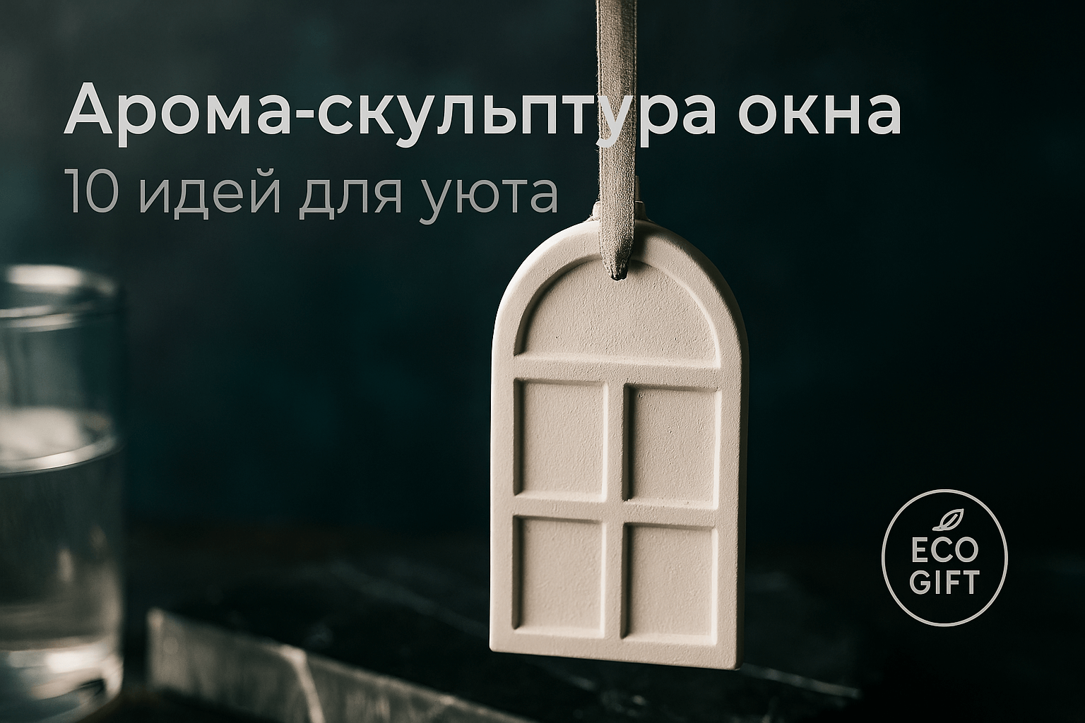 Подвесная гипсовая арома-скульптура: 10 лайфхаков для окна