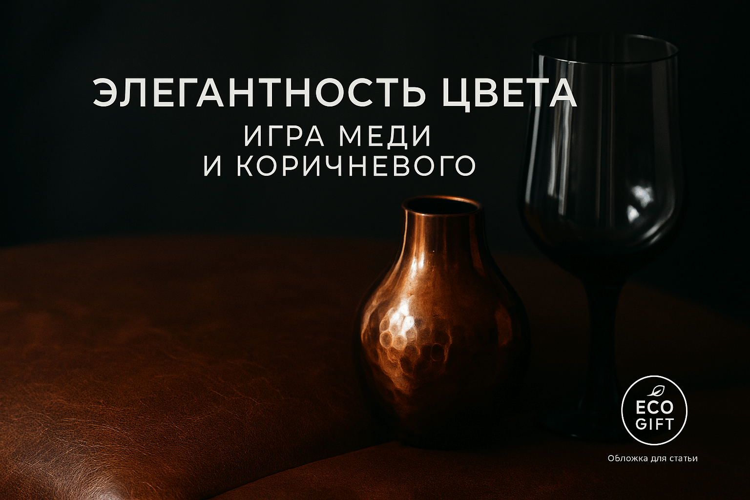 Сочетания коричневого и медного в интерьере