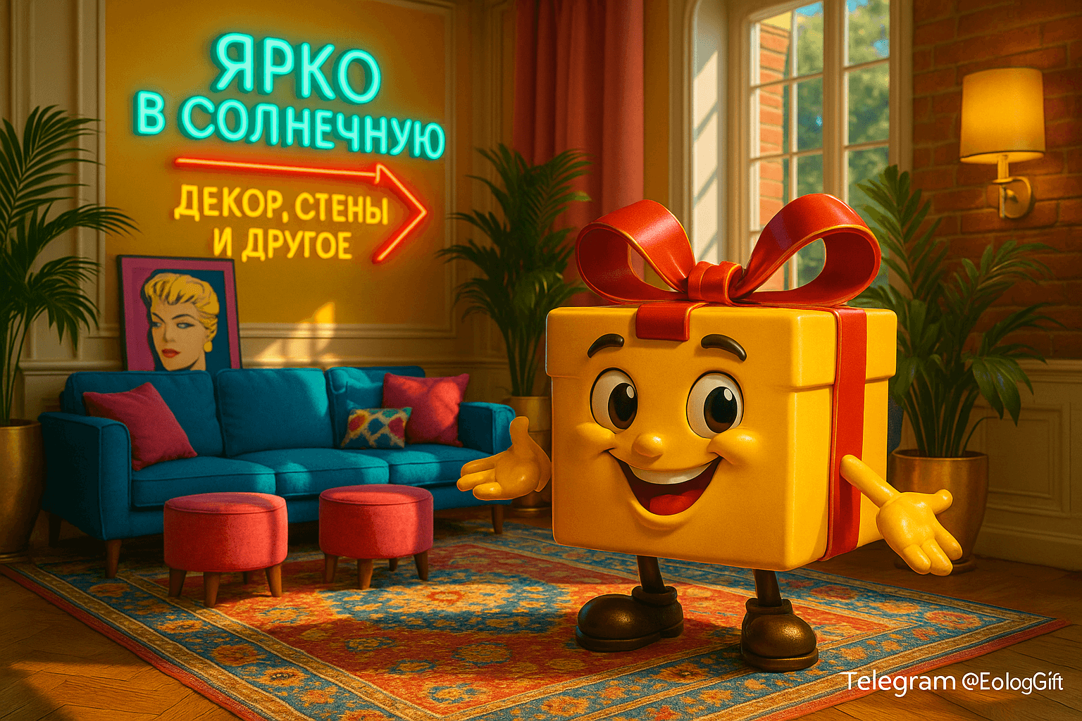 Яркий декор для традиционного зимнего сада: 7 идей