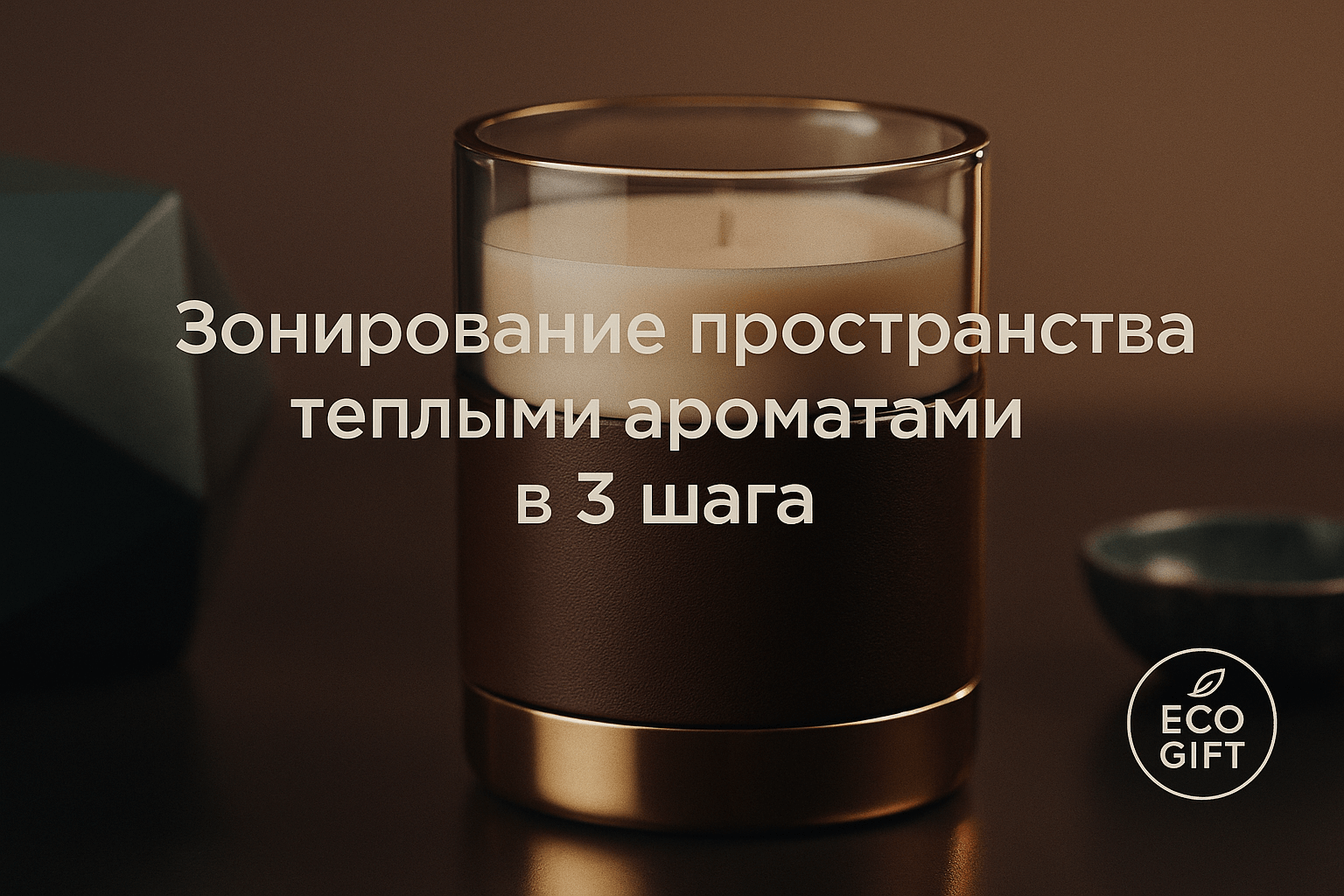 Зонирование пространства теплыми ароматами в 3 шага