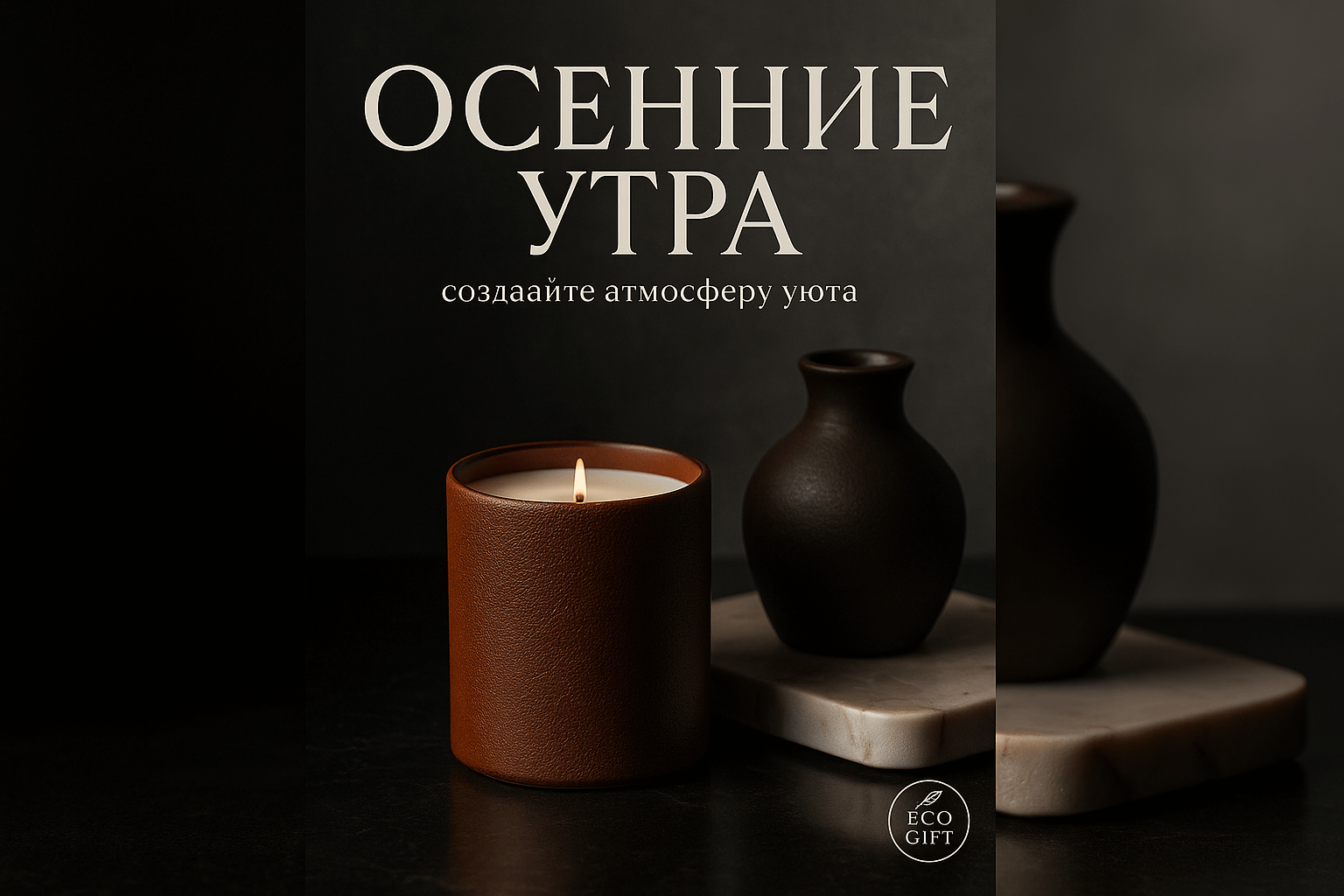 5 простых идей для уютного осеннего утра с кофе и свечами