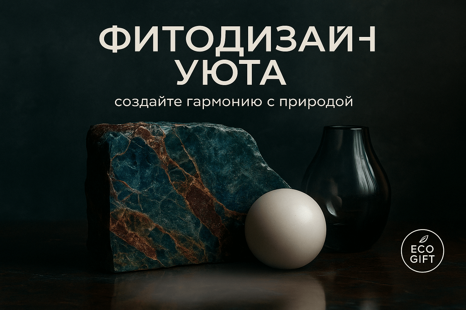 Фитодизайн: как мох и камни создают атмосферу уюта