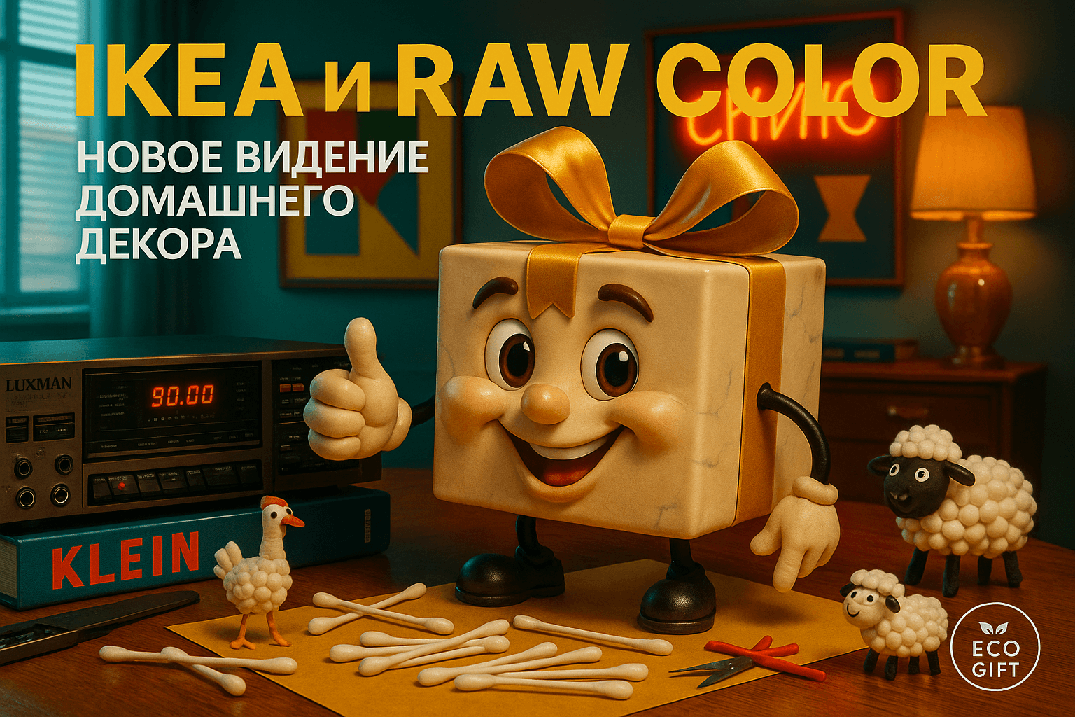 Ikea и Raw Color: новое видение домашнего декора