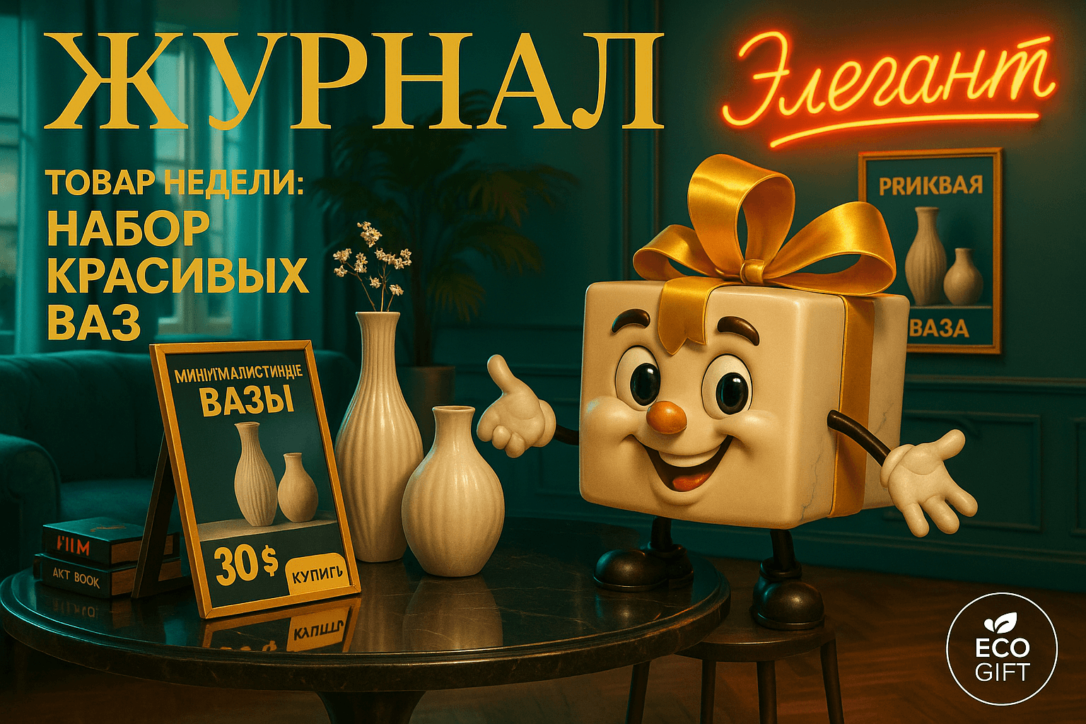 Минималистичные вазы для утонченного интерьера