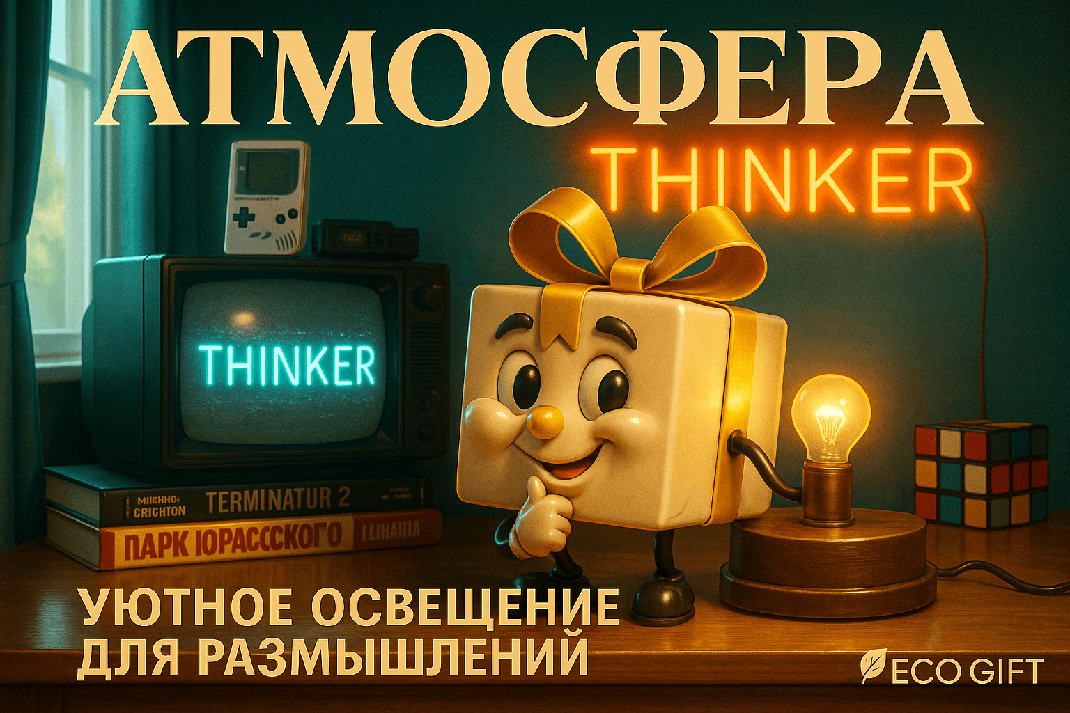 Ночник Thinker: уютное освещение для размышлений