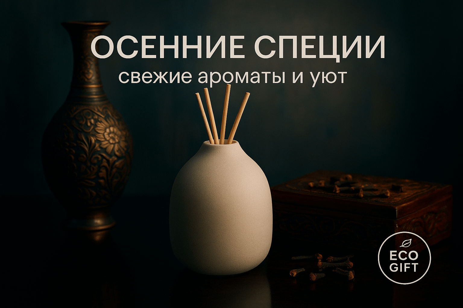 Осенние специи в аромаспреях: как использовать корицу и ваниль