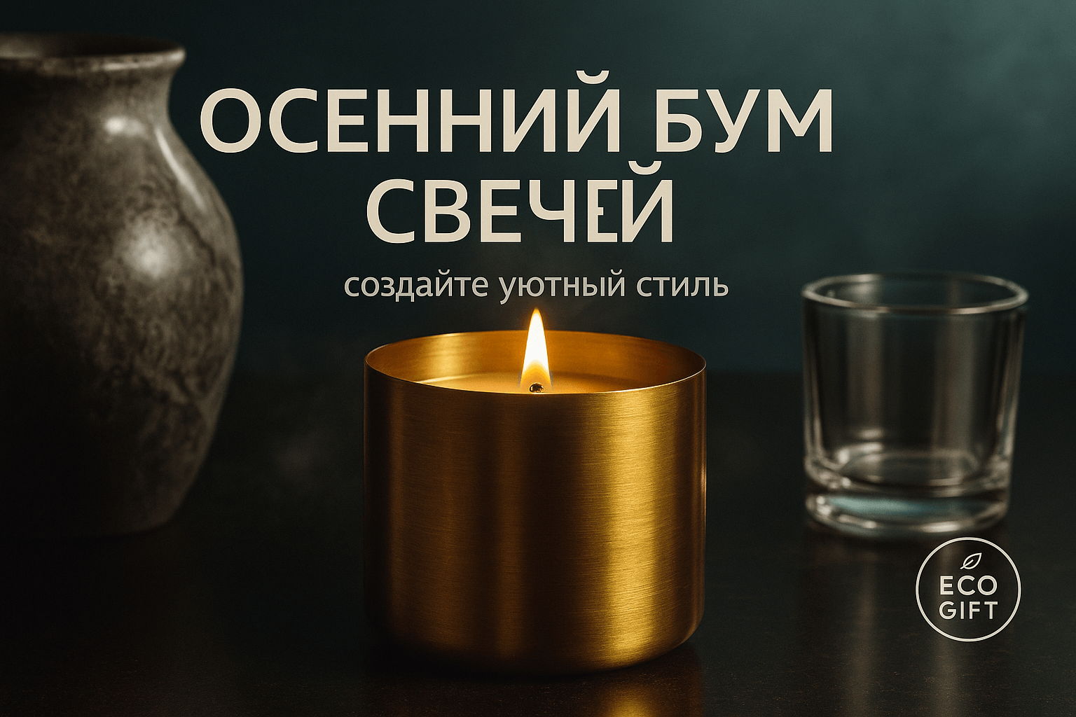 осенний бум свечей: 5 трендов для уютного дома в 2025