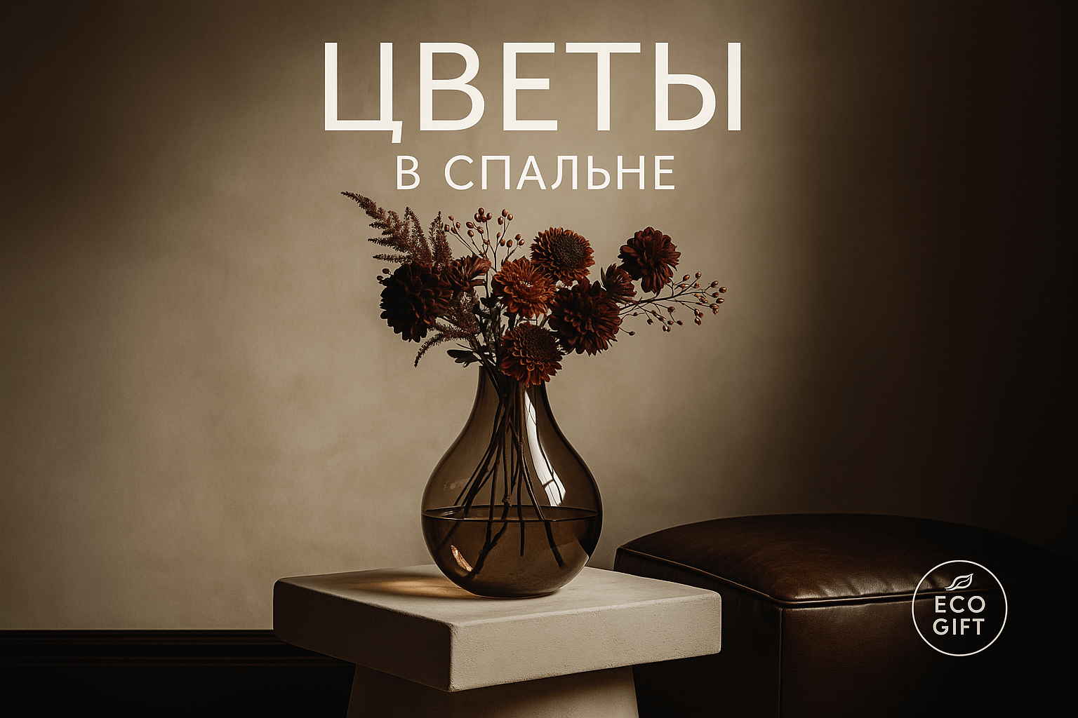 Цветочные мотивы и ароматы для уютной спальни осенью