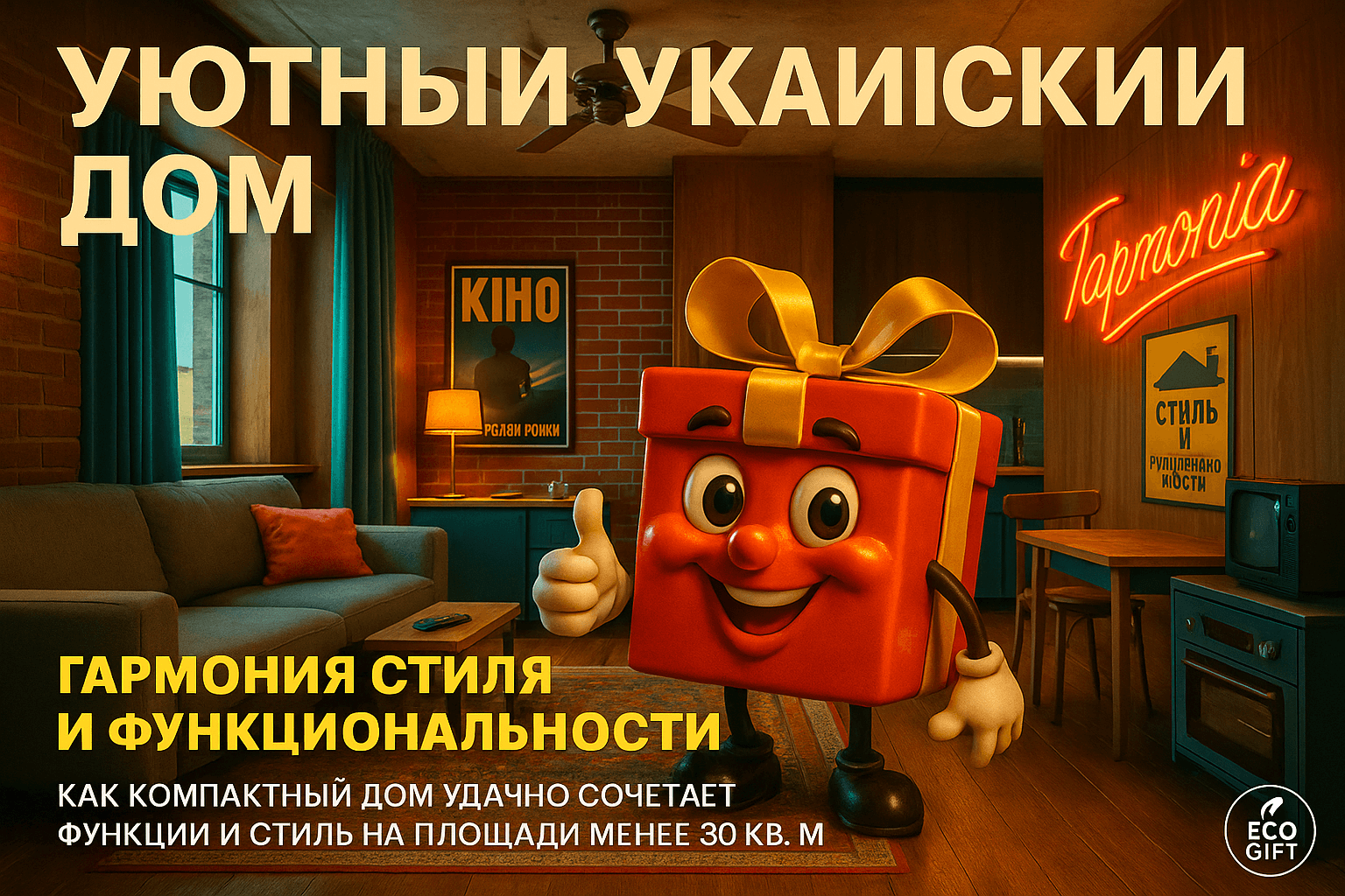 Уютный украинский дом: гармония стиля и функциональности