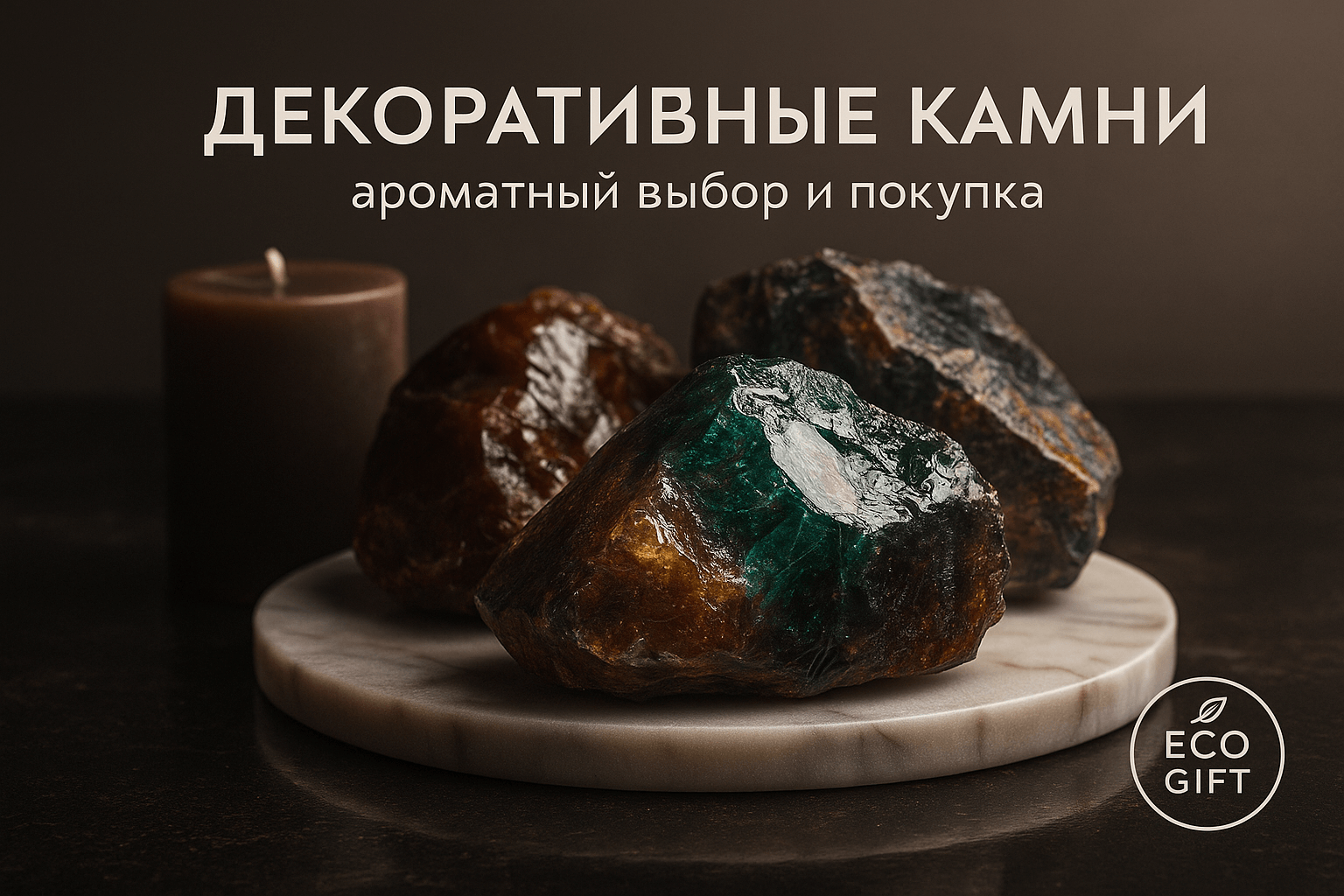 Декоративные камни с ароматом: как выбрать и купить