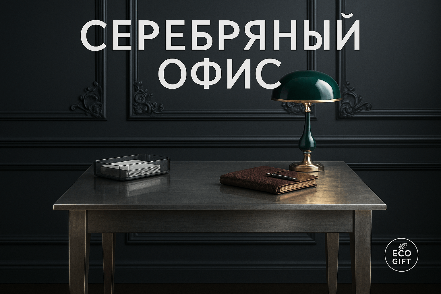 Серебряный офис: создаём волшебный home office для уюта