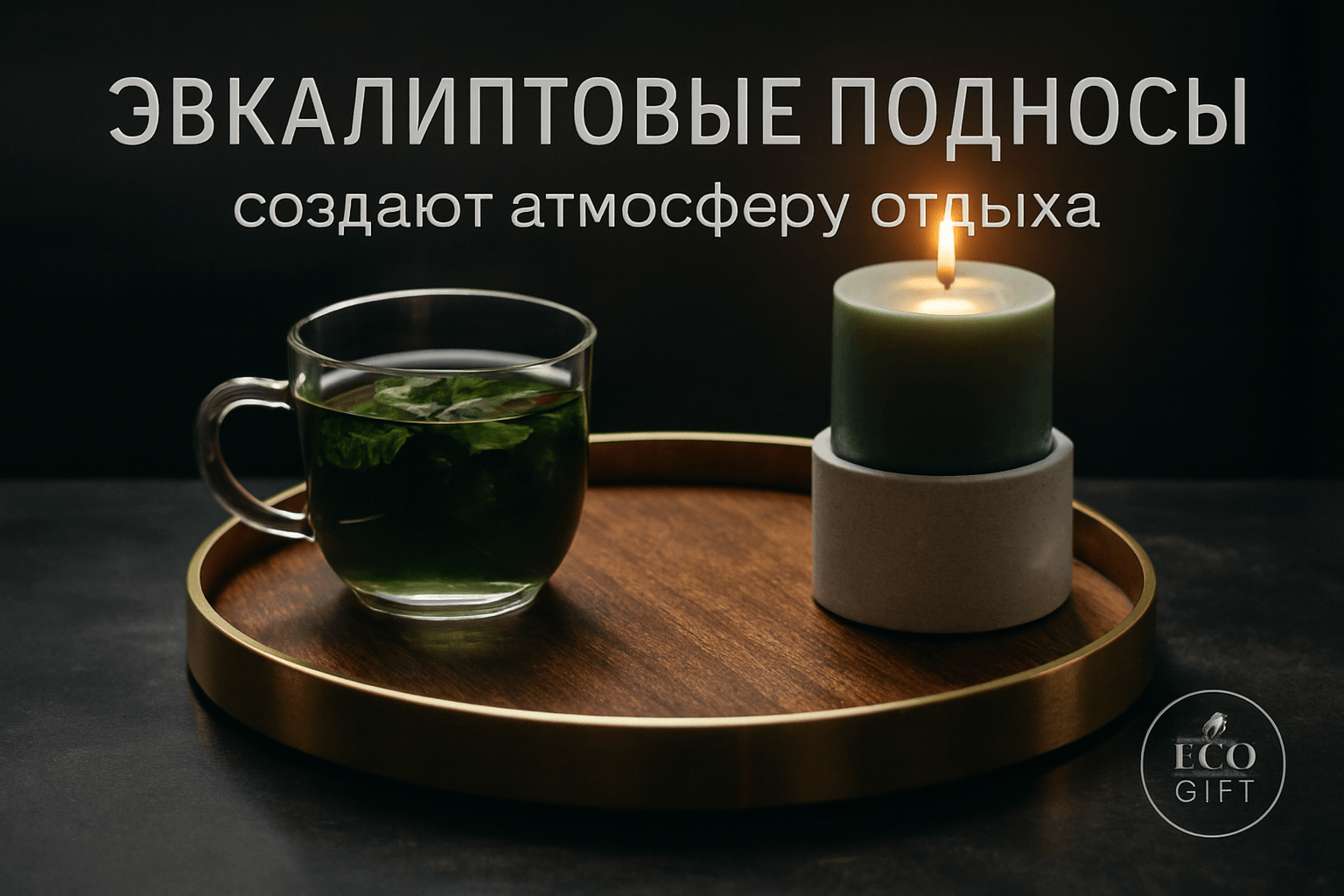 Эвкалиптовые и мятные подносы: покупка для расслабления