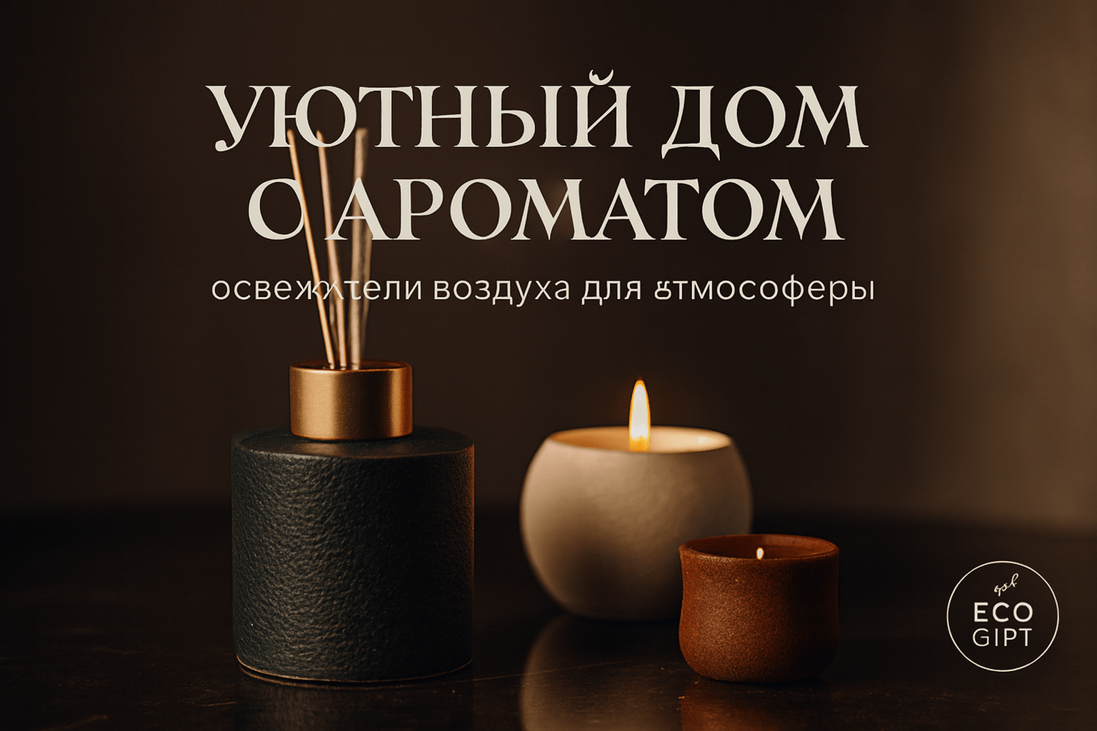 Освежители воздуха с запахом имбирного печенья и корицы